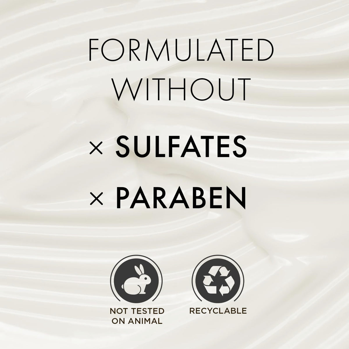 MOEHAIR treated strands close-up showing improved smoothness and shine benefit