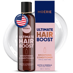 Moerie front packaging showing bottle and label for easy identification and confidence