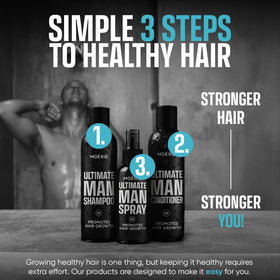 moerie on bathroom counter styled for daily routine and grooming confidence