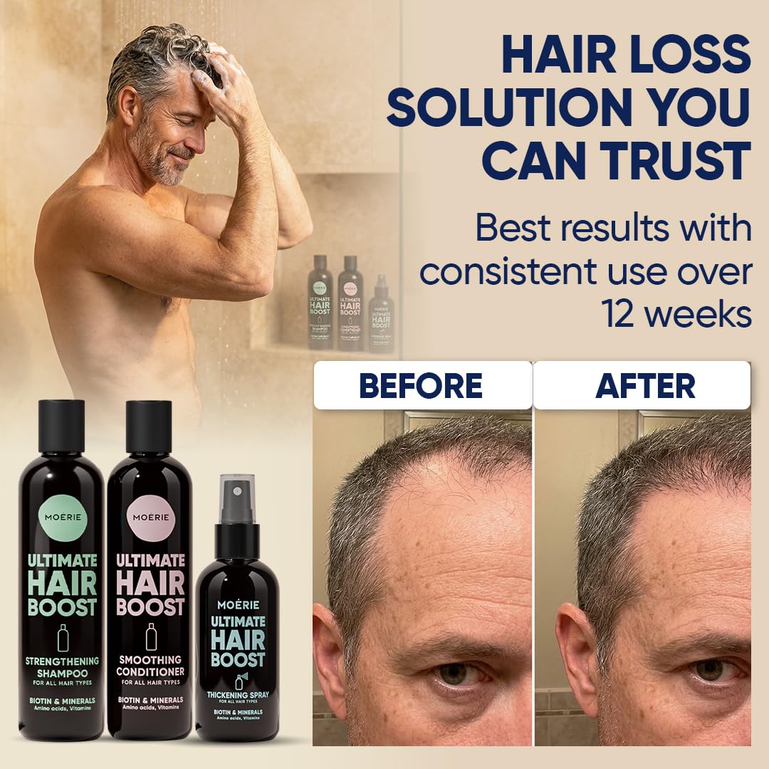Moerie spray misting action for targeted scalp and volume boost