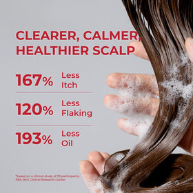 MOEV before and after hair styling demonstrating added lift and volume