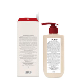 MOEV back label showing full ingredient list for informed purchase benefit