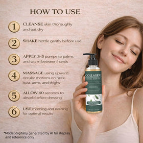 MoJinYuPm oil applied to damp skin after shower for immediate hydration
