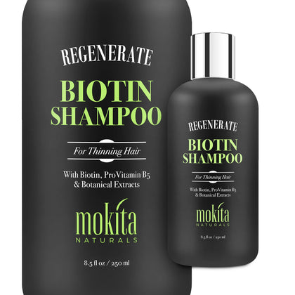 Mokita Naturals front packaging showing bottle and label for quick identification and benefit