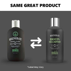 Mokita Naturals on bathroom shelf styled to show everyday routine and aesthetic benefit