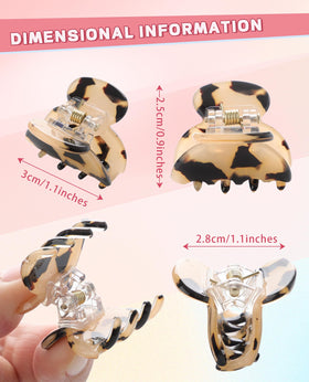 Molans side profile of a single clip highlighting small size and comfortable fit