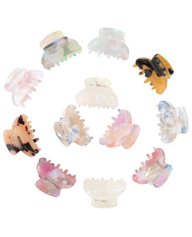 Molans front packaging showing 12-piece small claw clips for easy organization