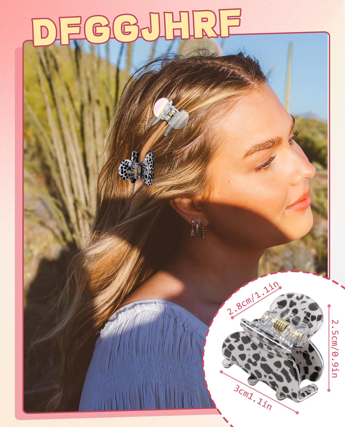 Molans next to a Bluetooth headset showing small size and portability benefit