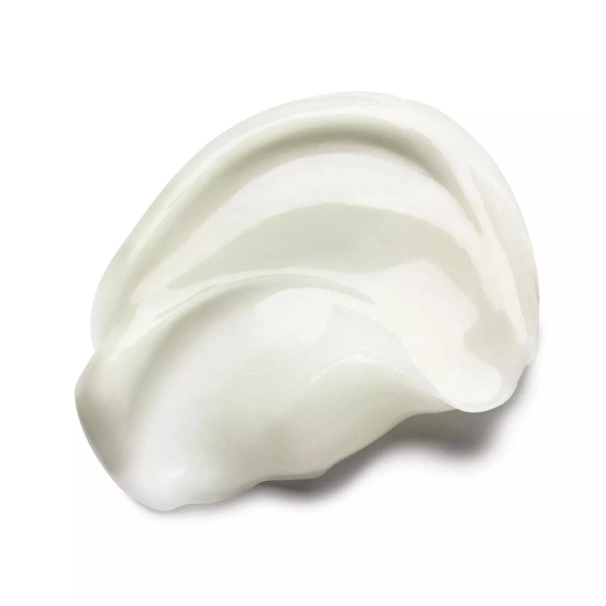 Molton Brown creamy conditioner texture pouring, demonstrates smooth slip benefit