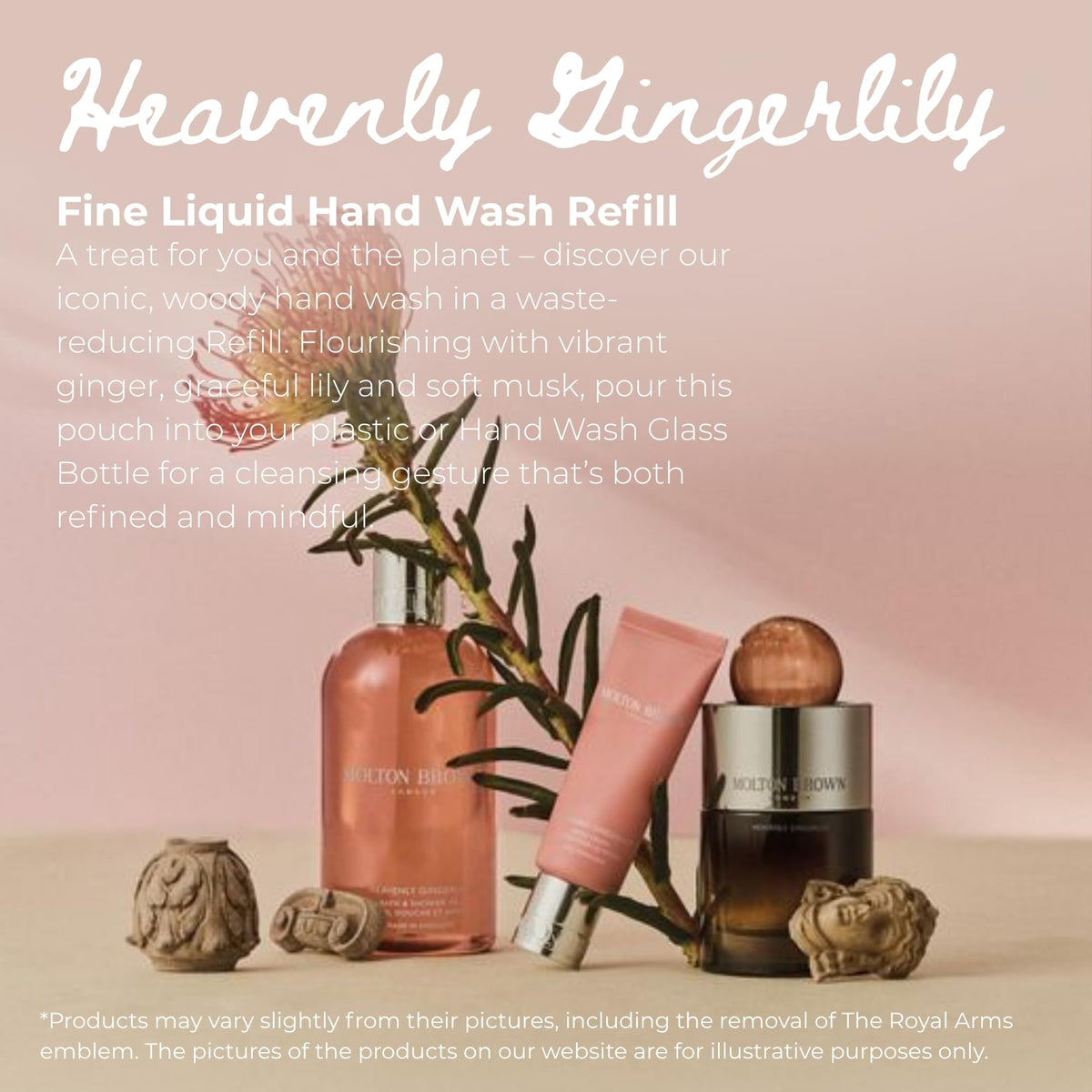 Molton Brown close-up of pouch texture highlighting easy-pour design