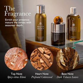 Molton Brown lather texture demonstrating rich foam and effective cleansing