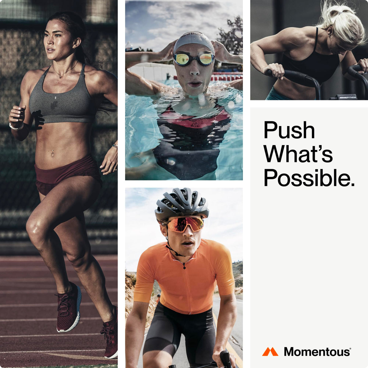 Momentous PR Lotion near athlete after workout supporting recovery