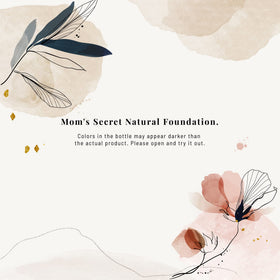 Mom's Secret applied on model in natural light, natural-look and hydrating benefit