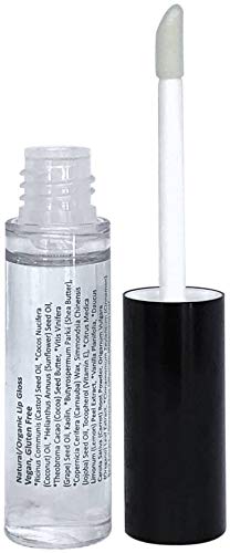 Mom's Secret front tube showing clear gloss and clean branding for natural shine