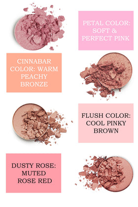 Mom's Secret close-up of powder texture highlighting smooth blendability benefit: soft finish
