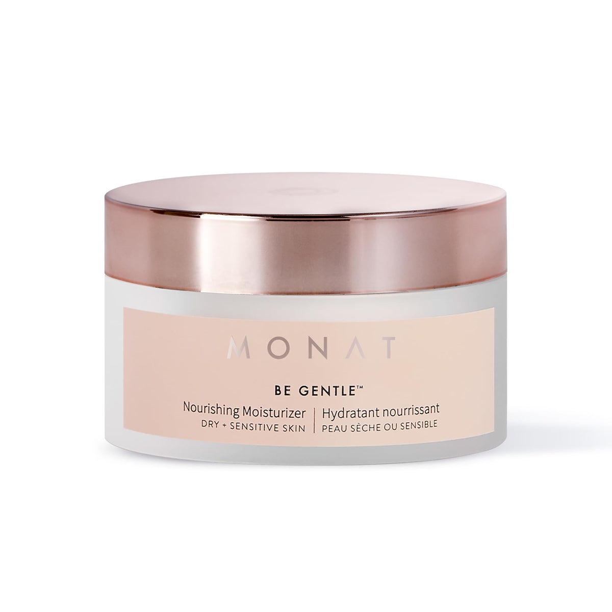 MONAT front jar view showing clean packaging and product identity benefits hydration