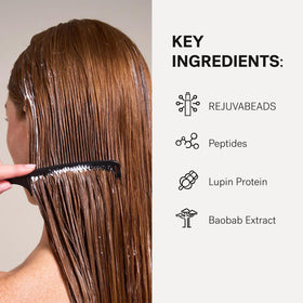 MONAT before and after ends comparison showing reduced split-end appearance