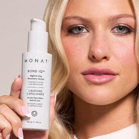 MONAT ingredients panel close-up highlighting peptides and REJUVENIQE benefits