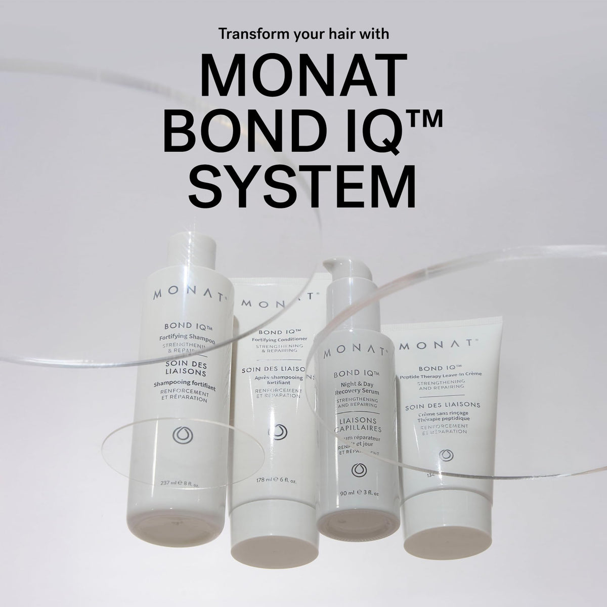 MONAT jar on nightstand implying overnight repair and restorative routine