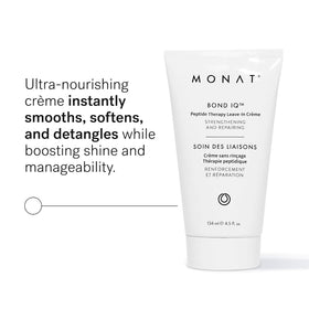 MONAT pump and cap close-up displaying dispensing control and convenience