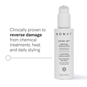 MONAT pump dispenser detail illustrating easy controlled application
