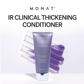 MONAT conditioner label close-up highlighting CAPIXYL and botanical ingredients