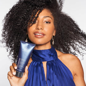 MONAT curl perfection ingredient oils display emphasizing nourishment benefits