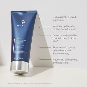 MONAT pump dispensing gelée illustrating easy controlled application