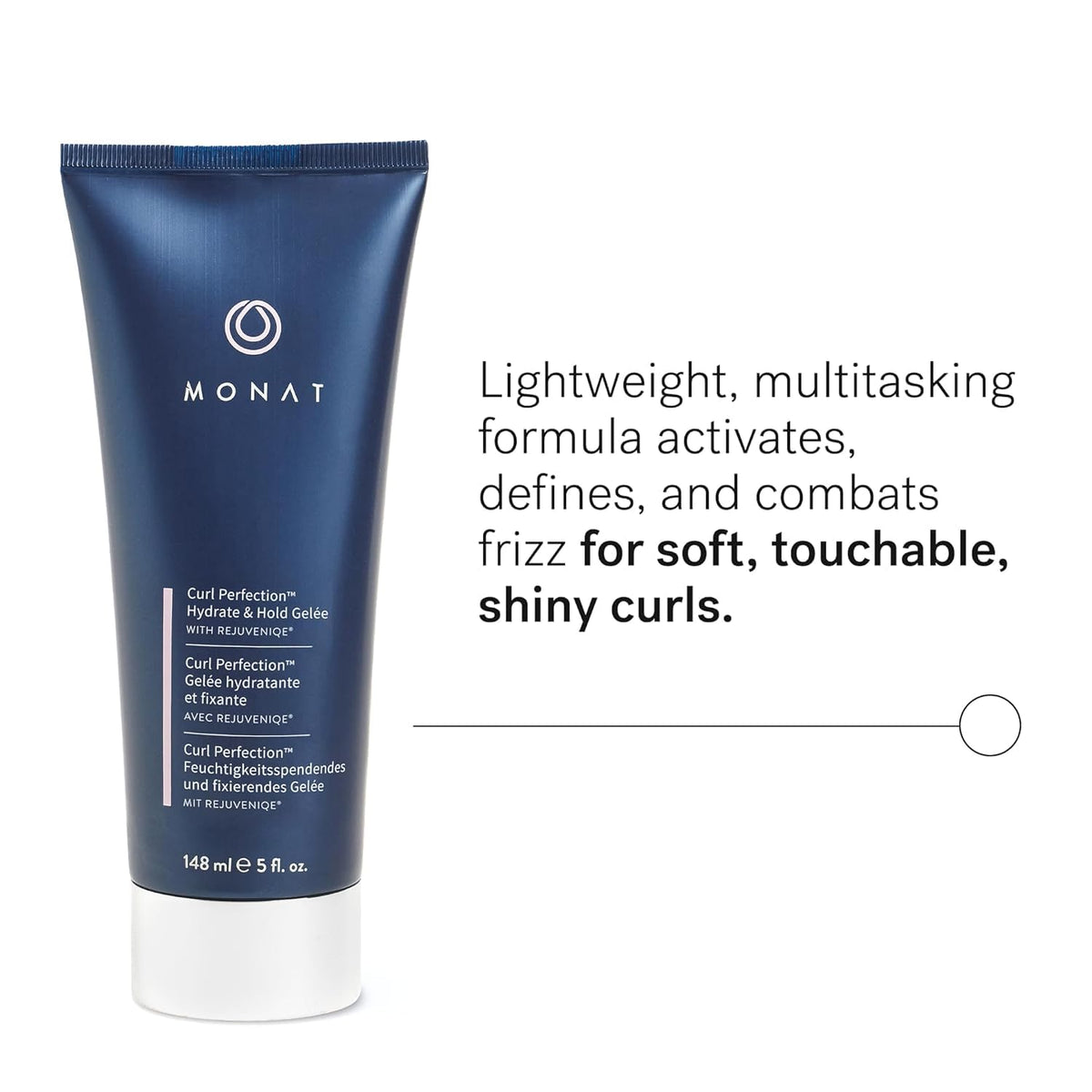MONAT gelée texture close-up highlighting lightweight consistency