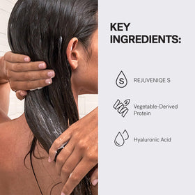 MONAT conditioner dispensing from nozzle and delivering controlled amount