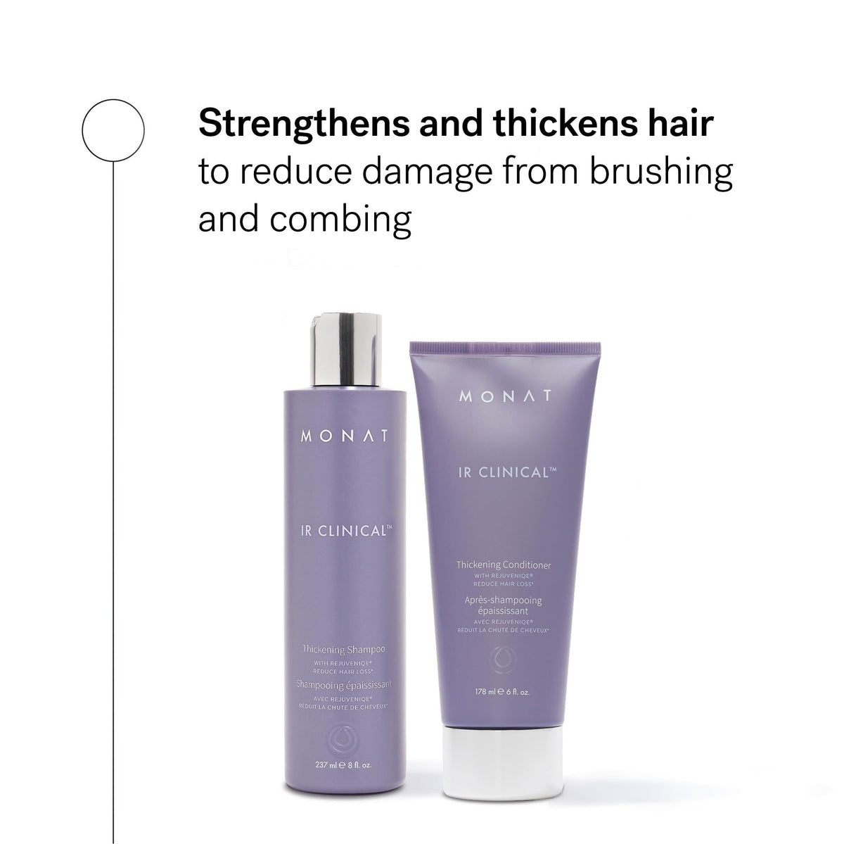MONAT rosemary mint pea ingredients laid out for natural benefits