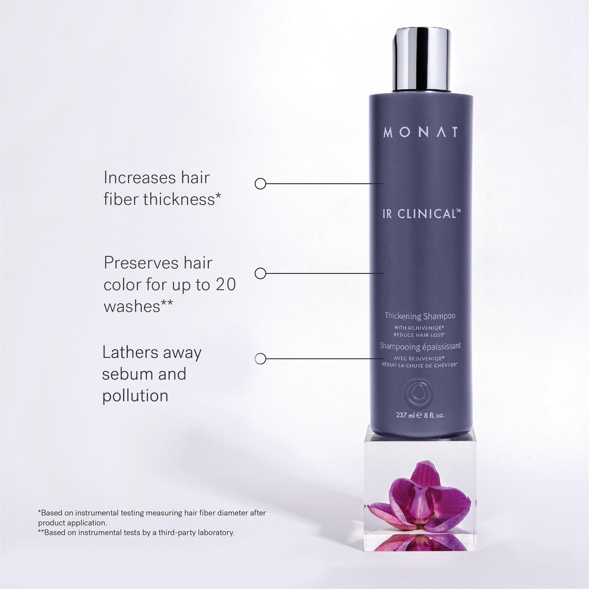 MONAT IR Clinical conditioner creamy texture squeeze for smooth detangling
