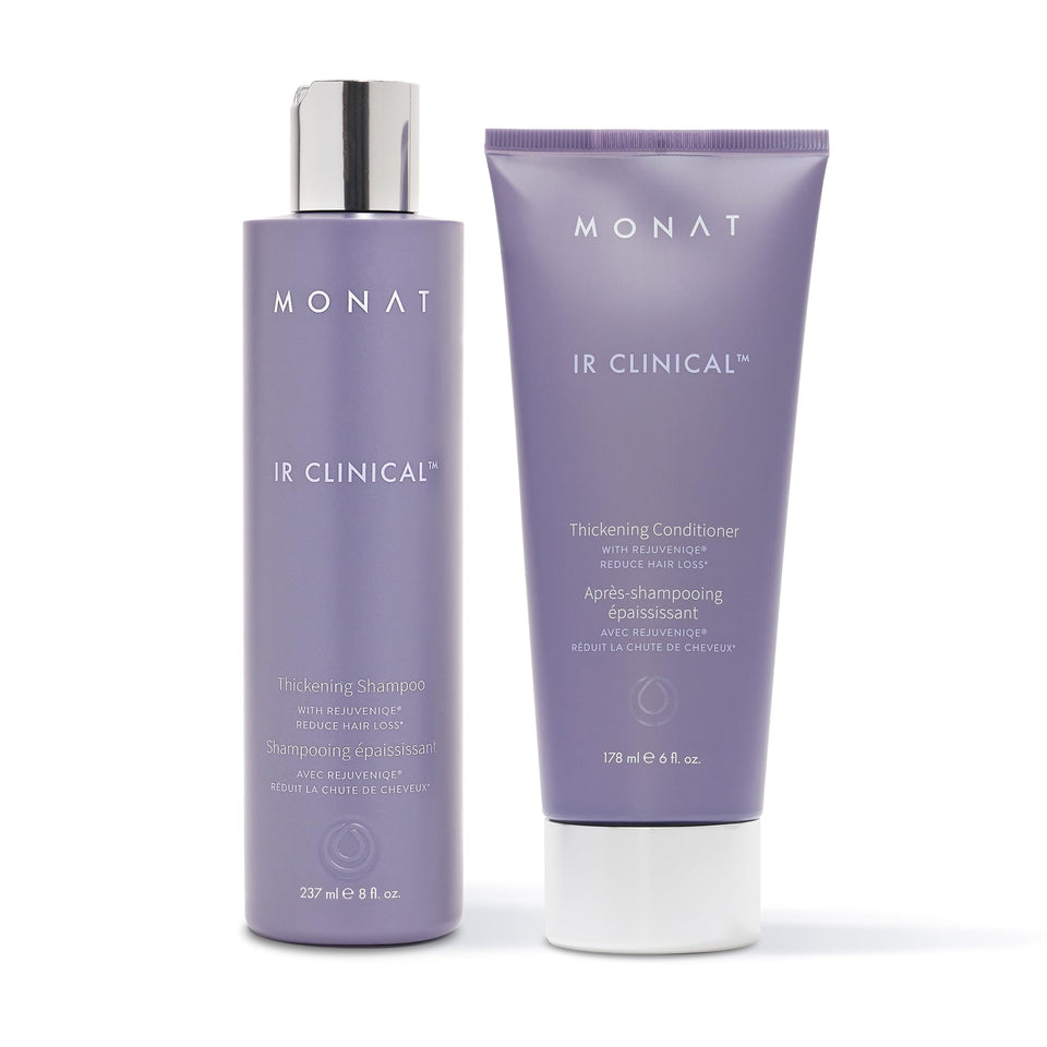 MONAT front packaging showing both bottles and benefits