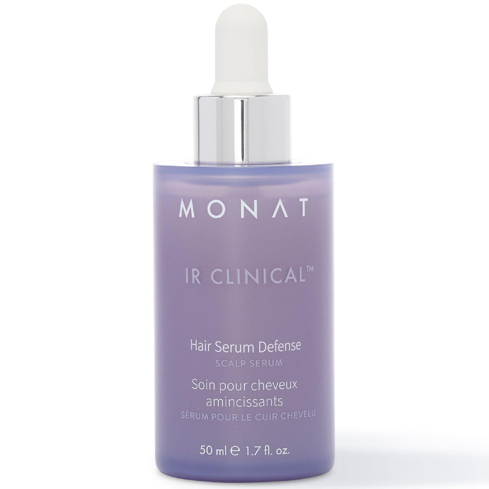 MONAT IR Clinical front packaging showing product for fuller-looking hair