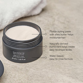 MONAT bentonite clay ingredient display highlighting natural matte benefits