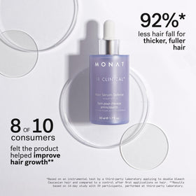 MONAT serum texture close-up highlighting lightweight, non-greasy formula