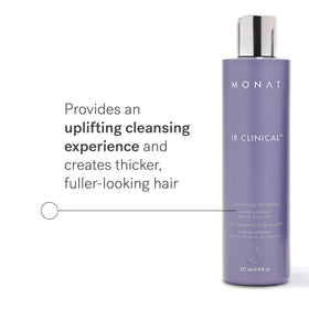 MONAT label close-up highlighting product name and ingredient callouts