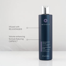 MONAT close-up lather texture demonstrating gentle cleansing