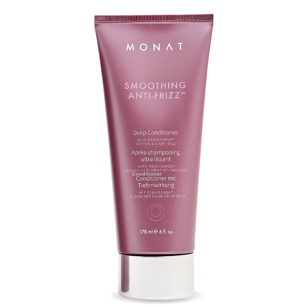 MONAT front packaging showing product for frizz control and hydration