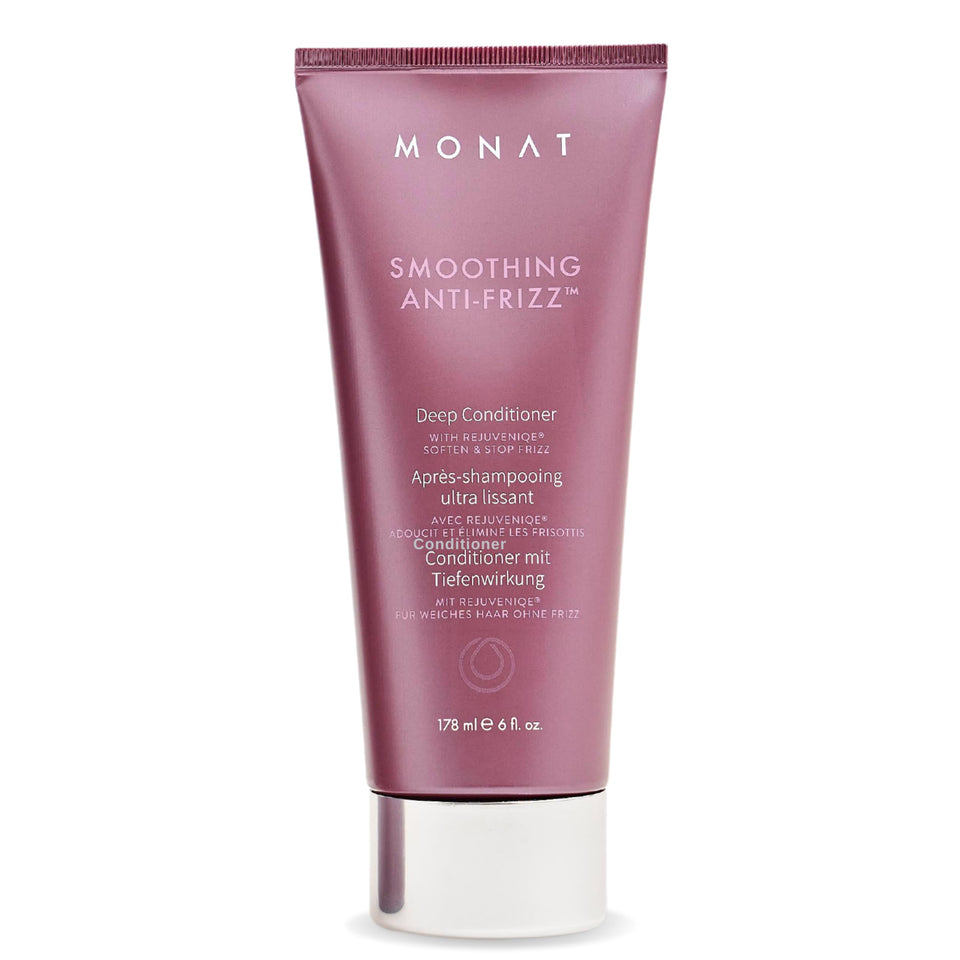 MONAT front packaging showing product for frizz control and hydration