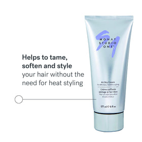 MONAT STUDIO ONE cream texture close-up illustrating lightweight, non-greasy finish