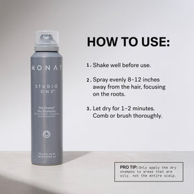 MONAT lifestyle image of refreshed hair after quick touch-up