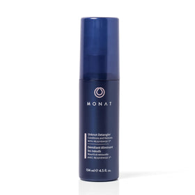 MONAT Unknot Detangler front packaging showing bottle and label, easy identification benefit