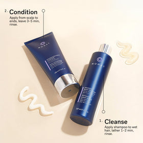 MONAT styled hair after use showing enhanced volume and soft shine