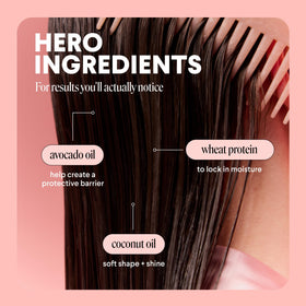 MONDAY HAIRCARE conditioner being applied to hair for improved manageability