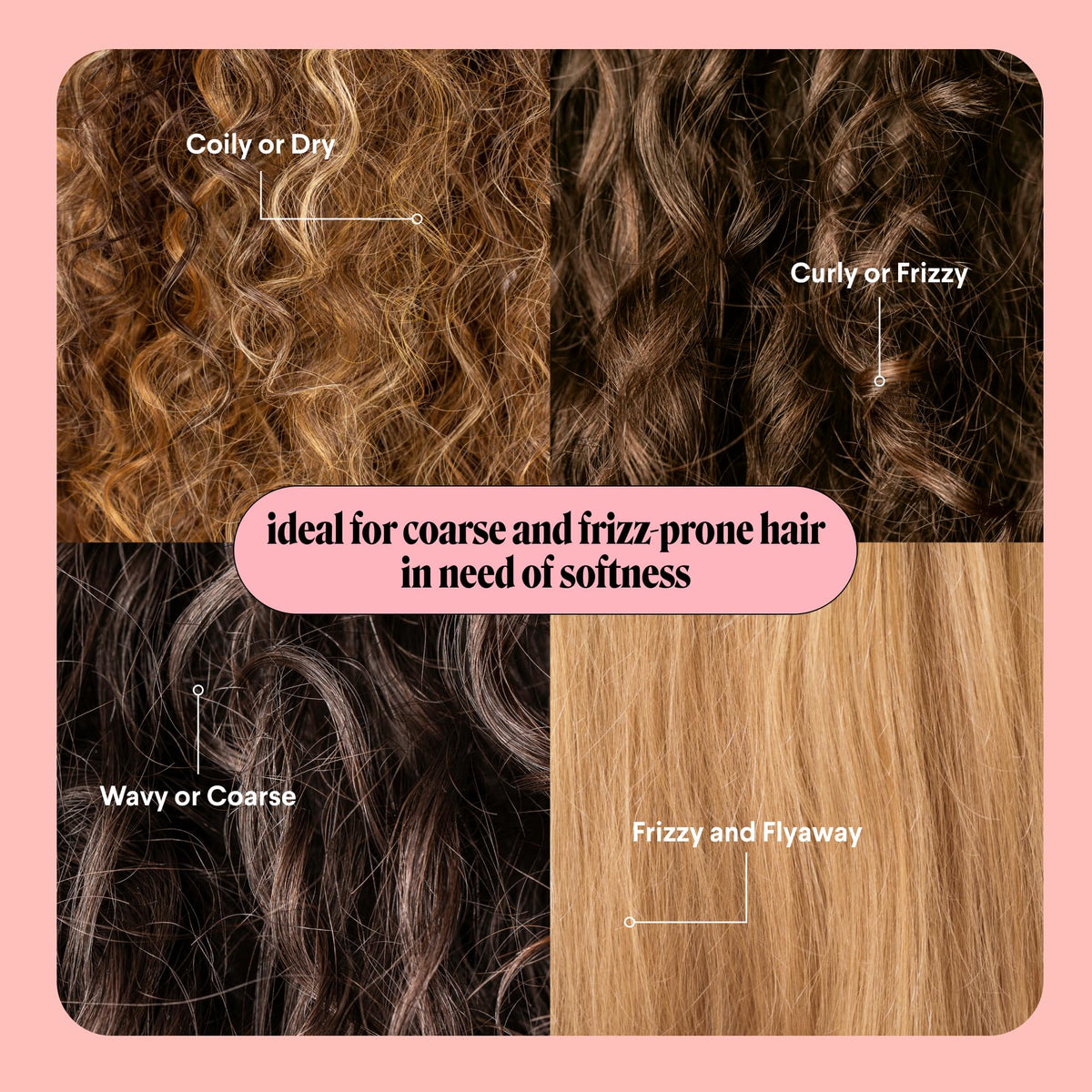 MONDAY HAIRCARE avocado and coconut ingredients highlighting natural nourishment