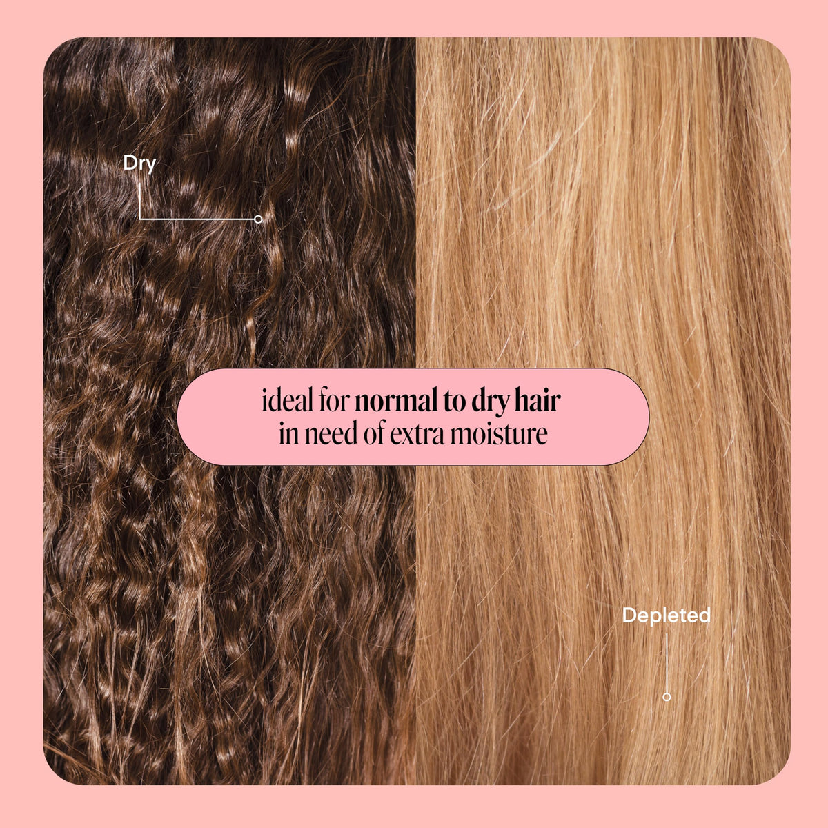 MONDAY HAIRCARE after color-treated hair photo showing preserved color and softness benefit