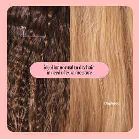 MONDAY HAIRCARE after color-treated hair photo showing preserved color and softness benefit