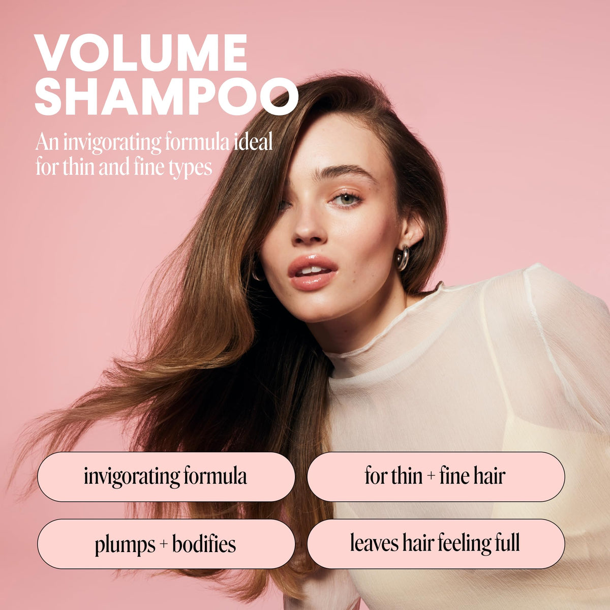 MONDAY Haircare shampoo foam texture demonstrating lightweight lather