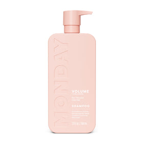 MONDAY Haircare front bottle showing 798 mL size and volume benefits